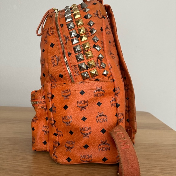MCM Studded Backpack - Picture 5 of 17